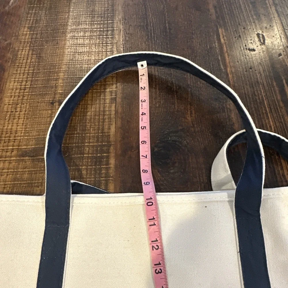 Lucky Brand large Sturdy Canvas Shoulder Tote Bag Zip‎ Close
